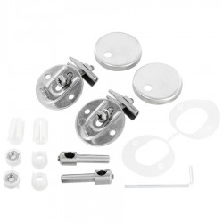 Hinges (connection set toilet-seat) Toilet seat hinges