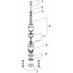 External flush cistern mechanism material: Plastic Fluidmasters External flush cistern mechanism material: Plastic Fluidmasters