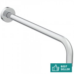 Βραχίονας 40cm επίτοιχος τύπος από ορείχαλκο, χρώμα: Χρωμέ επιφάνεια: Γυαλιστερή Βραχίονες κεφαλής ντους