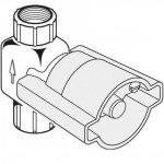 Diverter for concealed shower tap 2 way concealed part Diverters - concealed part