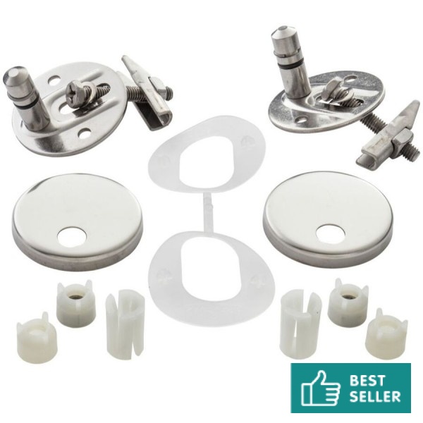 Hinges (connection set toilet-seat) Soft closing Toilet seat hinges