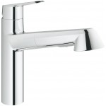 Kitchen tap Deck-mounted material: Brass With Pull-Out Spray 2 jets, color: Chrome surface: Glossy Kitchen tap Deck-mounted material: Brass With Pull-Out Spray 2 jets, color: Chrome surface: Glossy