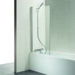 Bathtub enclosure Linear 80x140 5mm opening surface: Glossy, color: Chrome Linear Bathtub enclosure Linear 80x140 5mm opening surface: Glossy, color: Chrome Linear