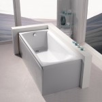 Bathtub Rectangular 160x70 material: Quaryl Carronite, color: White no grab bars surface: Glossy Rectangular Bathtub Rectangular 160x70 material: Quaryl Carronite, color: White no grab bars surface: Glossy Rectangular