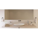 Νιπτήρας ελευθέρας τοποθέτησης 70x40x9 από solid surface χωρίς οπή  χωρίς υπερχείλιση, χρώμα: Λευκό επιφάνεια: Ματ Ελευθέρας τοποθέτησης