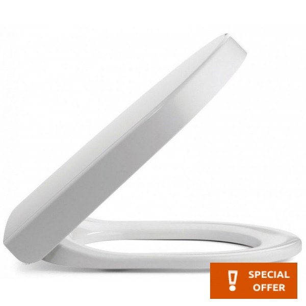 Toilet-seat soft closing, style: Wrapover 0063890000, color: White Toilet seats & covers
