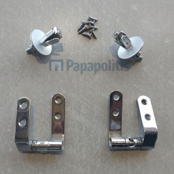 Hinges (connection set toilet-seat) Toilet seat hinges