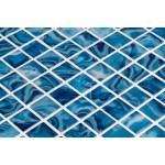 Ψηφίδα πισίνας 2,5x2,5 Ισπανίας, σχήμα: Τετράγωνο Α’ διαλογής, απόχρωση: Μπλε Ψηφίδες