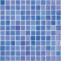 Pool mosaic 2,5x2,5 Spain, shape: Square 1st choice, hue: Blue