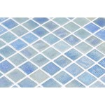 Pool mosaic 2,5x2,5 Spain, shape: Square 1st choice, hue: Blue Mosaics for pool
