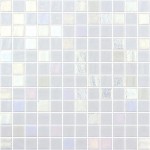Pool mosaic 2,5x2,5 Spain, shape: Square 1st choice, hue: White Mosaics for pool