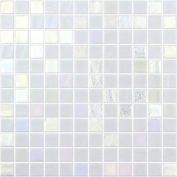 Pool mosaic 2,5x2,5 Spain, shape: Square 1st choice, hue: White Mosaics for pool