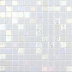 Ψηφίδα πισίνας 2,5x2,5 Ισπανίας, σχήμα: Τετράγωνο Α’ διαλογής, απόχρωση: Λευκό Ψηφίδες