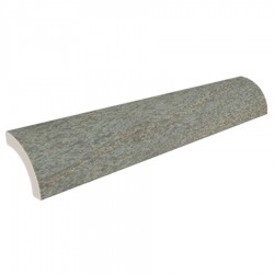 Angolo (Γωνιακά πλακάκια) πισίνας 31x4 Ισπανίας Half Round 183 antislip Α’ διαλογής, απόχρωση: Πράσινο Ειδικά τεμάχια