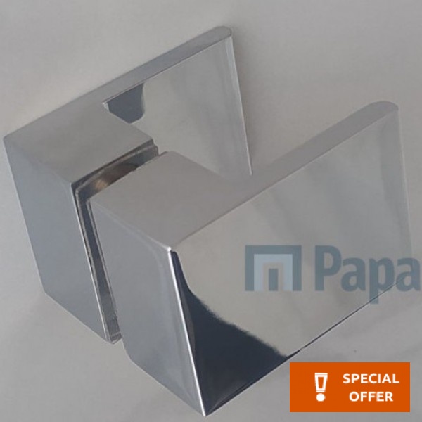 Shower grab-bars, color: Chrome Shower grab-bars