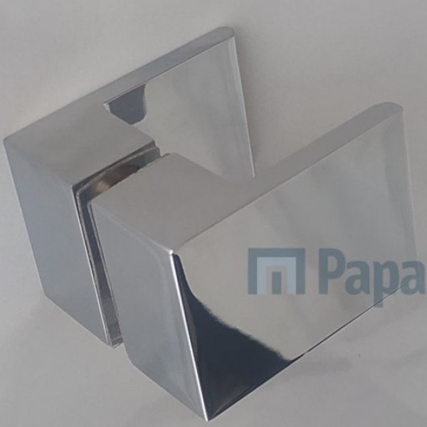 Shower grab-bars, color: Chrome Shower grab-bars, color: Chrome