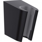 Shower holder Fixed material: Brass, color: Black surface: Matt Shower holders