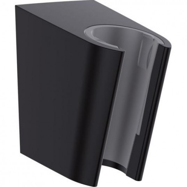 Shower holder Fixed material: Brass, color: Black surface: Matt Shower holders