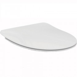 Toilet-seat soft closing, style: Sandwich Slim, color: White Toilet seats & covers
