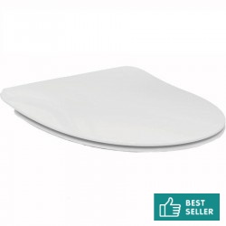 Κάλυμμα λεκάνης soft closing Sandwich slim, χρώμα: Λευκό