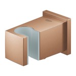 Shower holder Fixed With Outlet elbow material: Brass brushed warm sunset, color: Pink Gold surface: Brushed Shower holders Shower holder Fixed With Outlet elbow material: Brass brushed warm sunset, color: Pink Gold surface: Brushed Shower holders