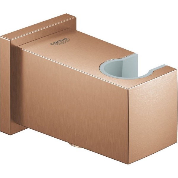 Shower holder Fixed With Outlet elbow material: Brass brushed warm sunset, color: Pink Gold surface: Brushed Shower holders Shower holder Fixed With Outlet elbow material: Brass brushed warm sunset, color: Pink Gold surface: Brushed Shower holders
