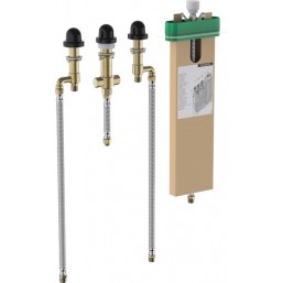 Bathtub tap Deck-mounted concealed part
