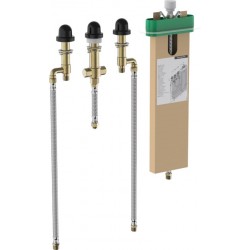 Μπαταρία μπανιέρας επικαθήμενη εσωτερικό μέρος 4 οπών Επικαθήμενες