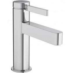 Wash basin tap Deck-mounted material: Brass mixer With pop-up waste set Μ size 110, color: Chrome surface: Glossy