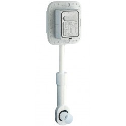 Flush valve for toilet 3/4", color: White Flush valve systems