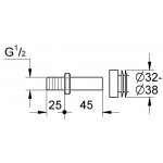 Connecting set material: Steel Plumbing adaptors Connecting set material: Steel Plumbing adaptors
