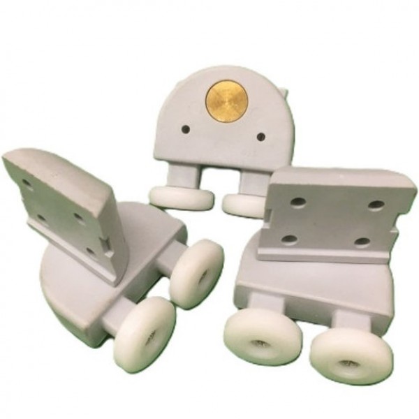 Wheel material: Plastic Shower joints