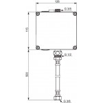 Wash basin tap Wall-mounted - concealed part electronic Wall-mounted - concealed part