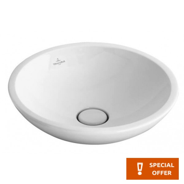 Washbasin Free standing 43x43x12 material: Porcelain Without hole Without overflow, color: White surface: Glossy Washbasin Free standing 43x43x12 material: Porcelain Without hole Without overflow, color: White surface: Glossy Free standing