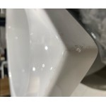 Μπανιέρα ασύμμετρη 160x90 από ακρυλικό αριστερή επιφάνεια: Γυαλιστερή, χρώμα: Λευκό Ασύμμετρες