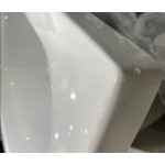 Μπανιέρα ασύμμετρη 160x90 από ακρυλικό αριστερή επιφάνεια: Γυαλιστερή, χρώμα: Λευκό Ασύμμετρες
