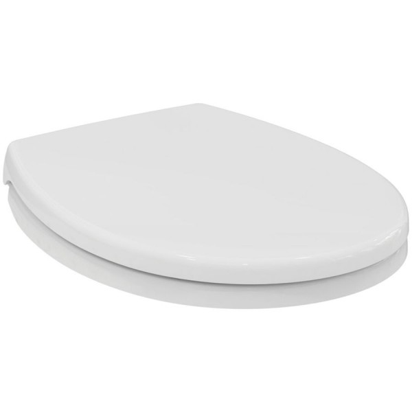 Toilet-seat, style: Sandwich, color: White Toilet seats & covers
