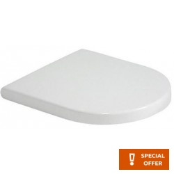 Toilet-seat, style: Wrapover, color: White Toilet seats & covers