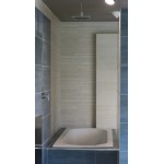 Bathtub Rectangular 170x75 material: Quaryl Quaryl, White Alpin, color: White no grab bars surface: Glossy Rectangular
