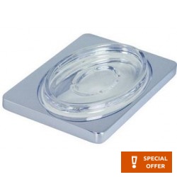 Soap material: Brass Wall-mounted, color: Chrome surface: Glossy Soap holders