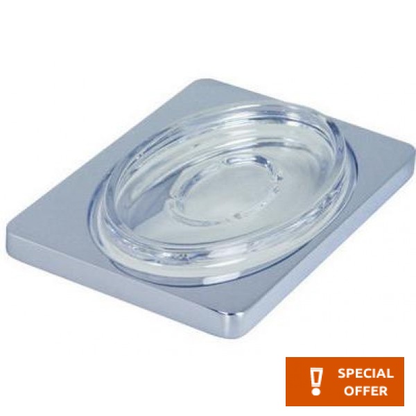 Soap material: Brass Wall-mounted, color: Chrome surface: Glossy Soap holders