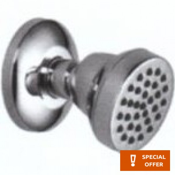 Shower (jet), color: Chrome material: Brass surface: Glossy Wall-mounted shower heads