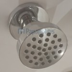 Ντους (Jet) με ρυθμιστή έντασης, χρώμα: Χρωμέ από ορείχαλκο επιφάνεια: Γυαλιστερή Ντους