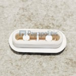 Seat buffer material: Plastic Buffers for WC seats