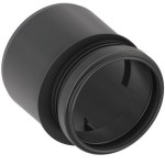 Adaptor material: PVC, color: Black Parts