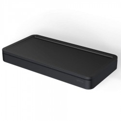 Shelve 21x10,8 material: Brass, color: Black surface: Matt Shelves