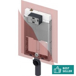 Concealed cistern for wall-mounted toilet for single wall Without Frame Concealed cisterns for wall-mounted WC
