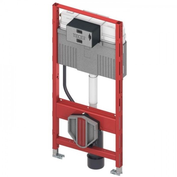 Καζανάκι εντοιχιζόμενο κρεμαστής λεκάνης για τοίχο γυψοσανίδας με πλαίσιο Y 112cm x Π 15cm Εντοιχιζόμενα για επίτοιχη λεκάνη