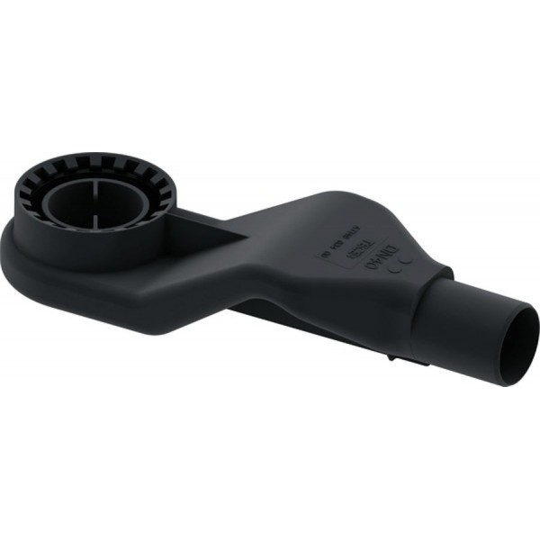 Trap & connection kit 4cm, extra-flat material: Plastic Waste overflows Trap & connection kit 4cm, extra-flat material: Plastic Waste overflows
