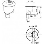 Trap & connection kit material: Plastic Waste overflows
